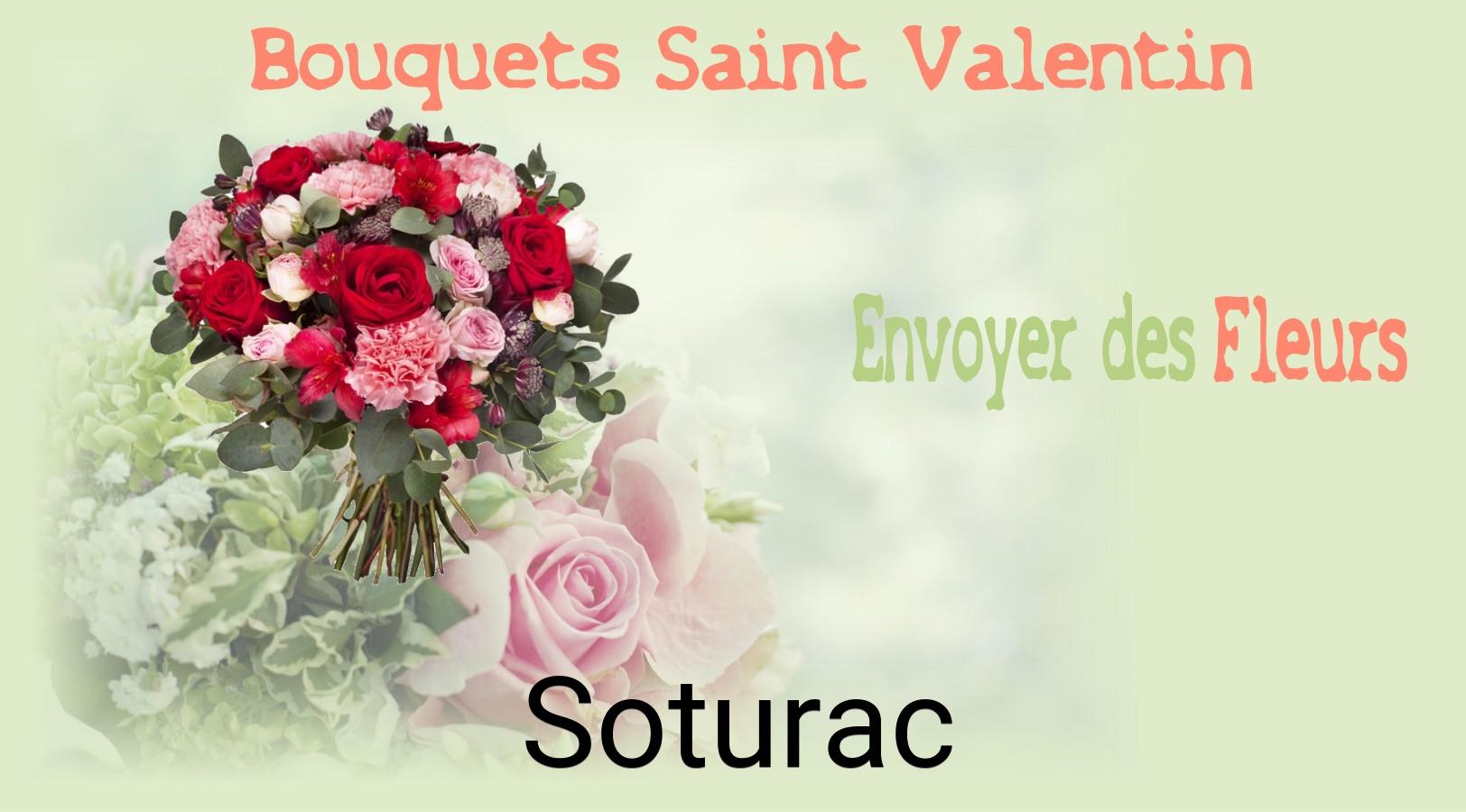 Roses de Saint-Valentin livrées à Soturac